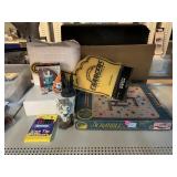 Scrabble Game, Chargers Foam Finger, Robot Model,