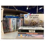 Assorted DVDs & collections, war & more