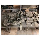 Military backpacks w/frames