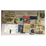 Old Newspaper, travel newsletters and more