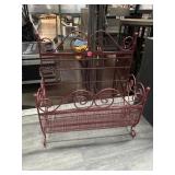 Small Metal Magazine Rack