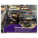 Assorted DVDs/CDs & VHS tapes