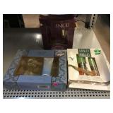 Perfume gift sets in box.  Vanilla Fields, Revlon