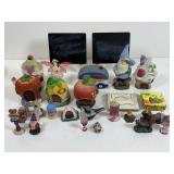Assorted figurines and more. Some vintage