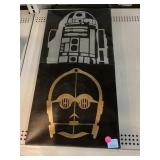Star Wars wall hanging