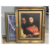 Framed Artwork. B. Brown and More. Largest Approx