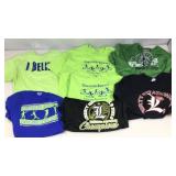 Assorted tshirts.