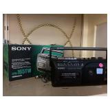 Sony portable Radio cassette-corder, mod