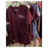 Assorted scrubs tops/pants