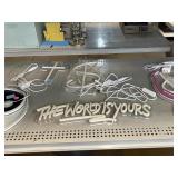 LED Light Up Hanging Signs.