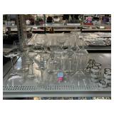 Bar Glasses from Pottery Barn, Italian Stamped