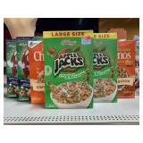 Cereal in boxes