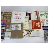 Vtg Advertising, fruits, shortening, auto enamel