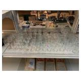 Luminarc glasses, etched stemware and more.