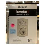 Kwikset Powerbolt 2 Touchpad Keyless Entry.