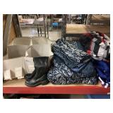 Household linens, hanging organizer and more.