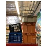 Storage bins and crates