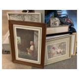 Assorted Framed Wall Art.