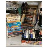 Assorted VHS tapes, Toy Story, Black Beauty &