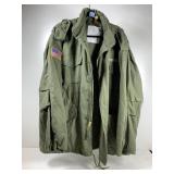 Field jacket, olive green, sz 2X-large w/Kentucky