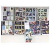Mixed sports card lot unsorted