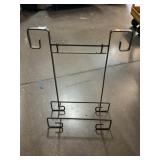 Metal stand up sign holder, approx 19x27in