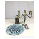Bierkruge German beer stein, US Navy metal wall