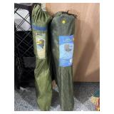 2 Portable oversized camping chairs