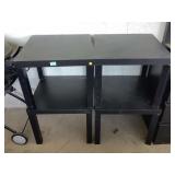 4 Ikea accent tables, mod LACK 14729, approx