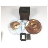 Vtg Chevrolet hub caps & more