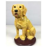 Cast Iron Dog door stop, 11in tall