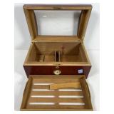 Thompson Humidor, key included & more, 9x16