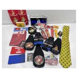 Marine Corps, bottle covers, lanyards, belt