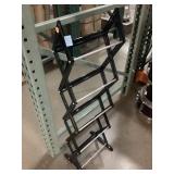 Shoe rack, approx 12x10x40in