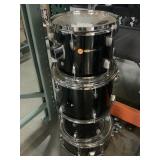 4-Sound percussion drums, approx 14x17in
