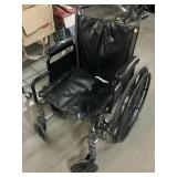 Folding drive wheelchair