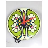Vtg Peter Max GE wall clock