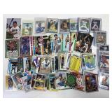 Mixed sports card lot with autos