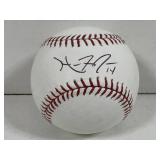MLB certification autographed baseball