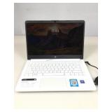 HP laptop w/power cord, tested, working