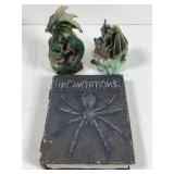 Sid Dickens Memory Block, 3D spider w/text