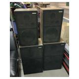 4-Pioneer speakers set incl. mod CS-G203 and