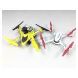 2 Drones w/ Cameras. Hubson X4 Desire & Blade