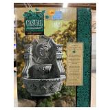 NIB Patio Tabletop Fountain.
