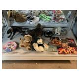 Plush animals, collector lates and more.