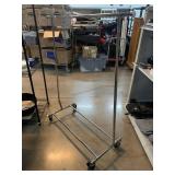 Small rolling rack.