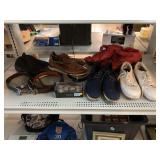 Shoes, belts and more.