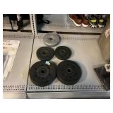 2 pair weights and more. 2.5lbs and 7.5lbs.