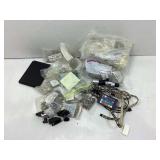3 PCB, assorted clips and small screws, LED light