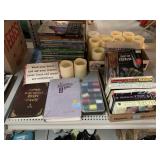 Books, LED candles and more.